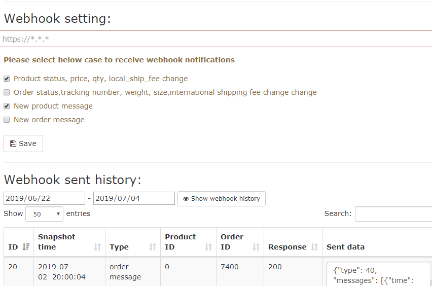 lovbuy.com webhook setting